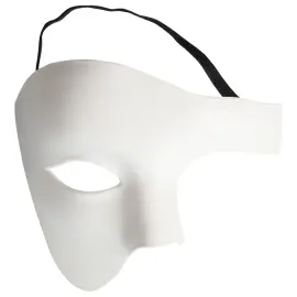 Fantommaske Hvit