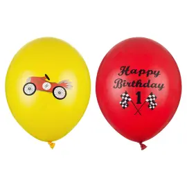 Latexballonger 1 &Aring;r Racerbil