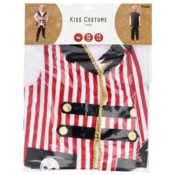 Piratvest med Bandana Barn
