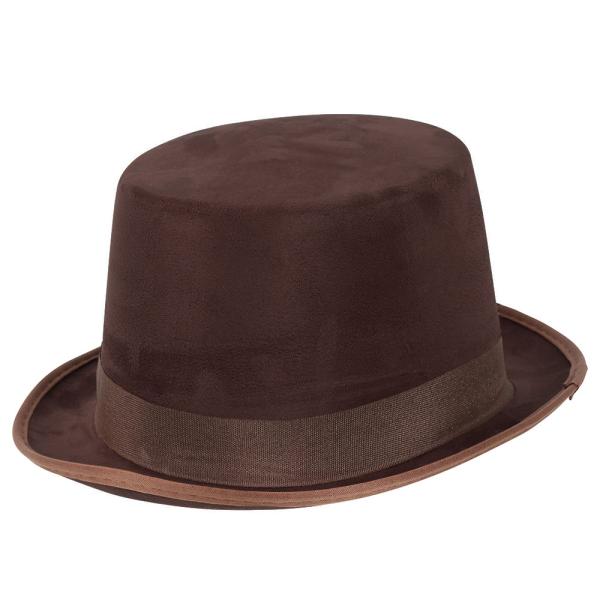 Høy Hatt Mørkebrun