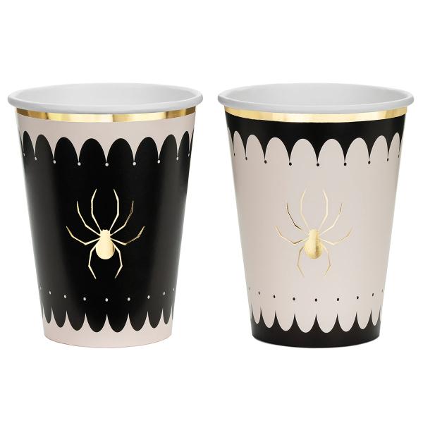 Pappkopper Gyldne Edderkopper 6-pakning