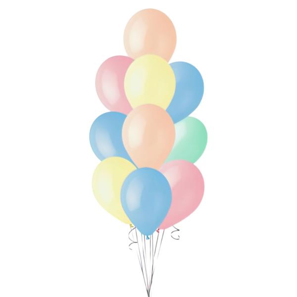 Latexballonger Pastell Mix