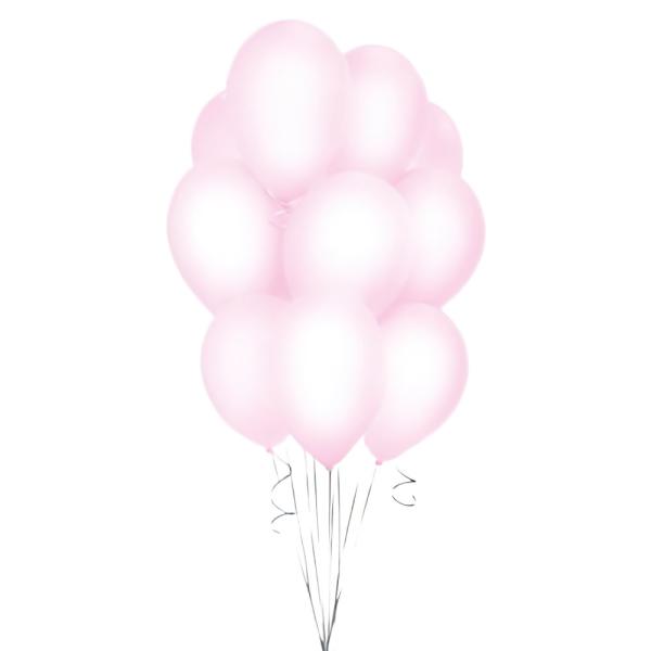 Latexballonger Pastell Rosa