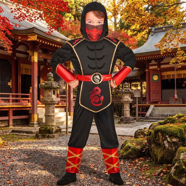 Kostyme Ninja Barn