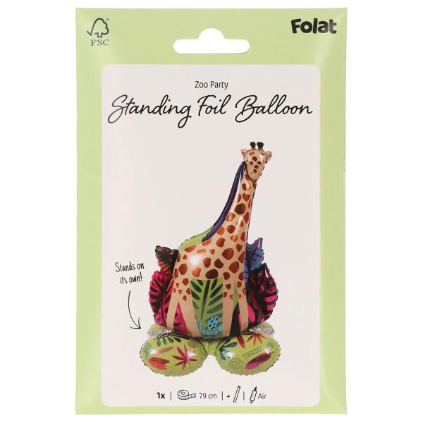 Stående Folieballong Sjiraff