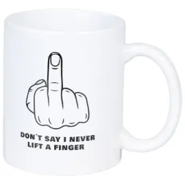 Krus Don't Say I Never Lift A Finger 300 ml