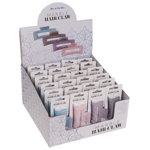 Rektangulær Hårklype Marmor 10 cm