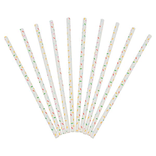 Papirsugerør Sprinkles