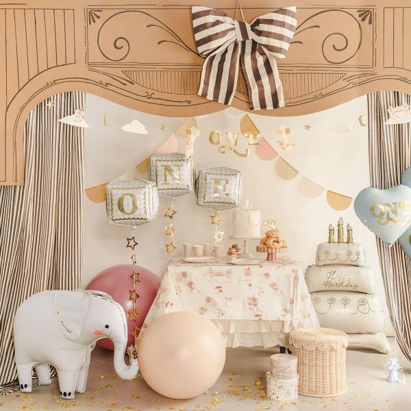 Folieballong Elefant Stående 91 x 61 cm