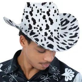 Cowboyhatt med Kum&oslash;nster