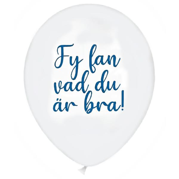 Ballonger Fy Fan Vad Du Är Bra