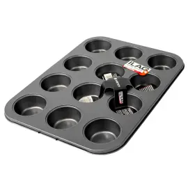 Muffinsbrett 12 Muffins 6,5 cm