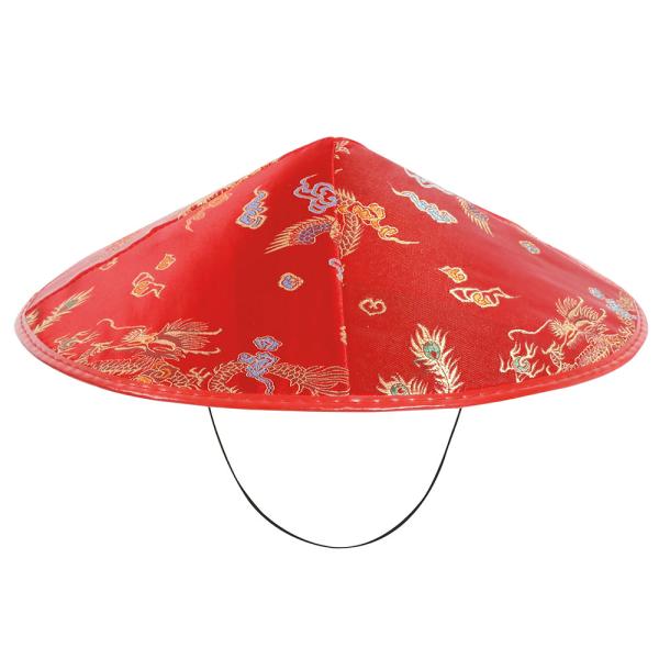 Japansk Hatt Rød