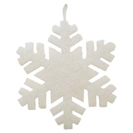 Hengende Pynt Snøfnugg Glitter 35 cm