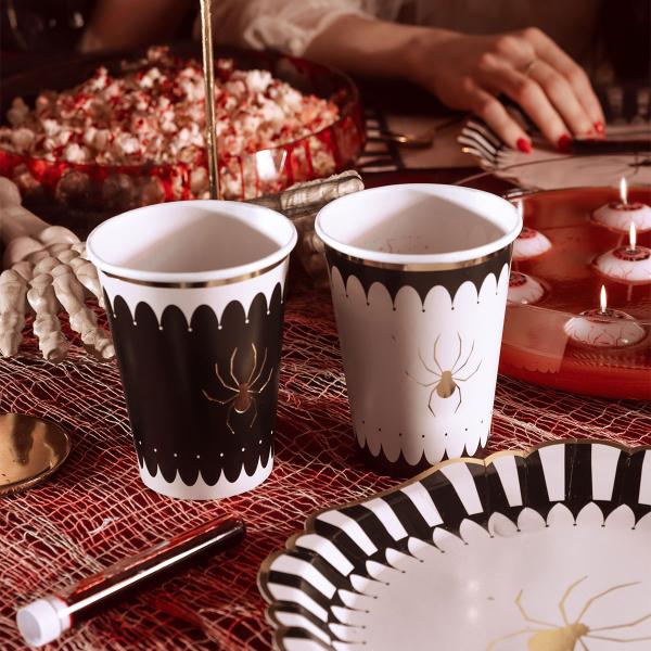 Pappkopper Gyldne Edderkopper 6-pakning