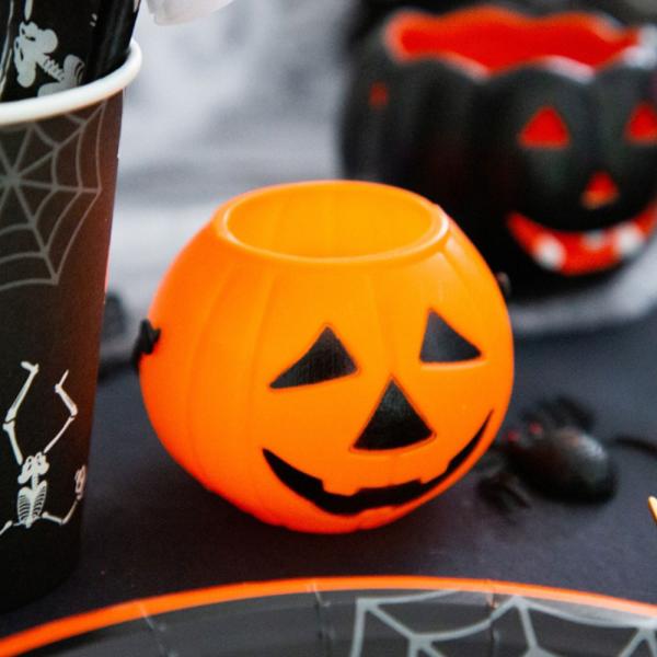 Halloweengresskar Mini Bøtter 6-pakning