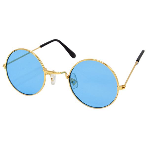 Runde Briller Hippie Blå
