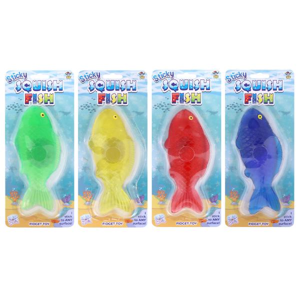 Klebrig og Stretchy Fisk Leke 17,6 cm