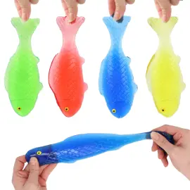 Klebrig og Stretchy Fisk Leke 17,6 cm