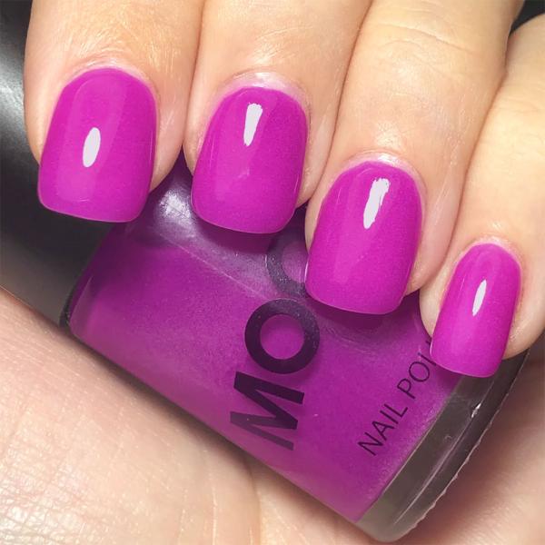 Moon Glow Selvlysende Neglelakk Lilla