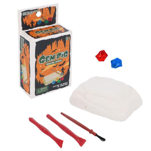 Utgravingssett Plaststeiner