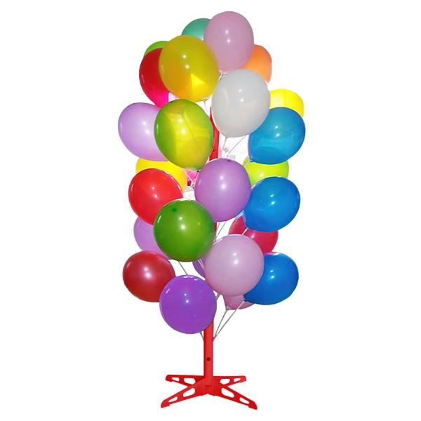 Ballongstativ Rødt