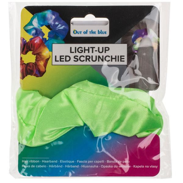 Scrunchie Hårstrikk med LED-lys