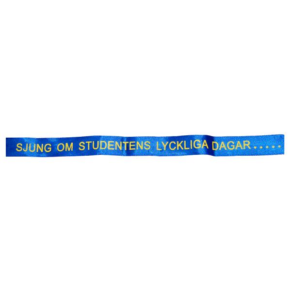 Silkebånd Sjung om Studenten