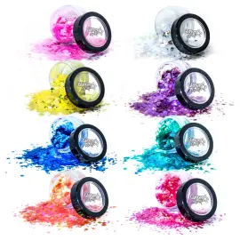 PaintGlow Chunky Ansikts- og Kroppsglitter Fantasy Dragon Heart