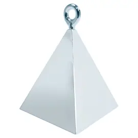 Ballongvekt Pyramide Sølv