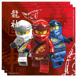 Lego Ninjago Røde Servietter