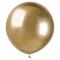 Store Runde Gull Chrome Ballonger