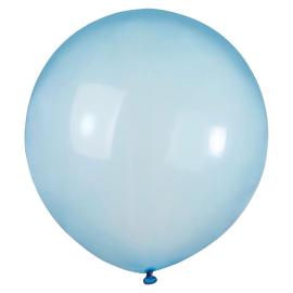 Store Runde Blå Rainbow Crystal Ballonger