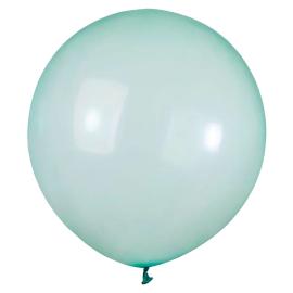 Store Runde Grønne Rainbow Crystal Ballonger 25-pakning