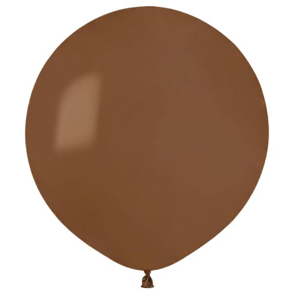 Store Runde Mocca Ballonger