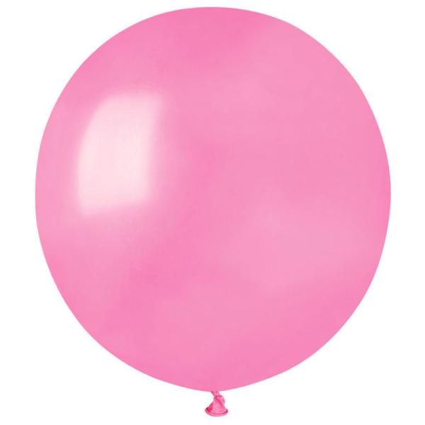 Store Runde Rosa Ballonger