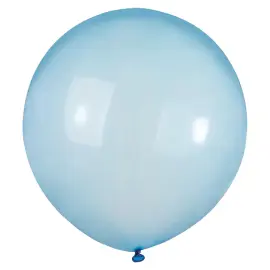 Store Runde Blå Rainbow Crystal Ballonger