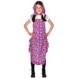 P&aring;skeheks Blomstrete Barn Kostyme 128/140 cm