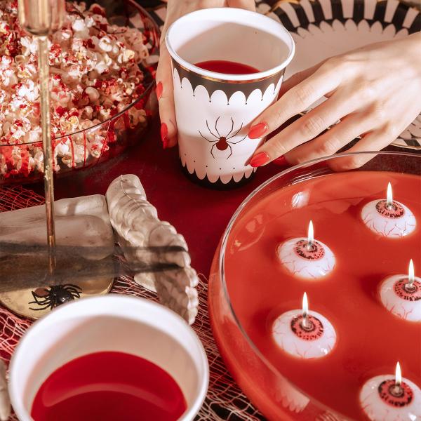 Pappkopper Gyldne Edderkopper 6-pakning