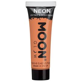 Moon Glow Pastell Neon UV Kropps- & Ansiktsfarge Pastell Oransje