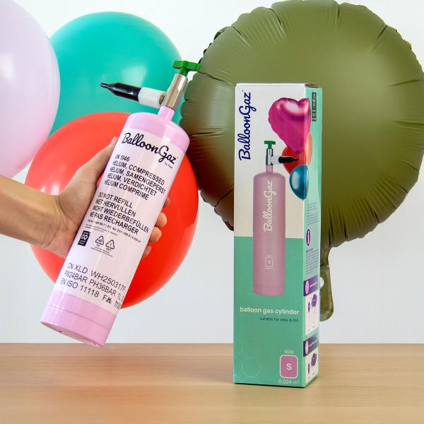 Helium på Flaske til 3 Ballonger