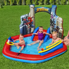 Oppblåsbar Plaskebasseng Spiderman Park