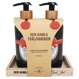 Julesett Den Gamla Tv&aring;lfabriken S&aring;pe & Lotion Traneb&aelig;r