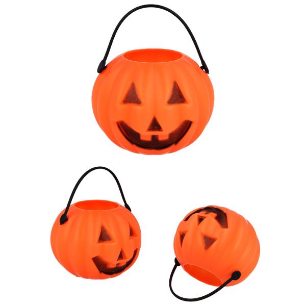 Mini Halloween Gresskar Godteribøtte 6-pakning