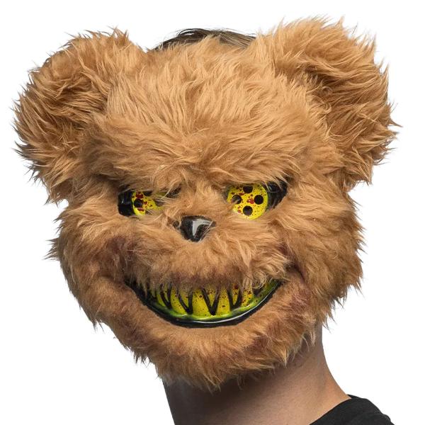 Plysjmaske Skummel Bjørn