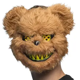 Plysjmaske Skummel Bj&oslash;rn