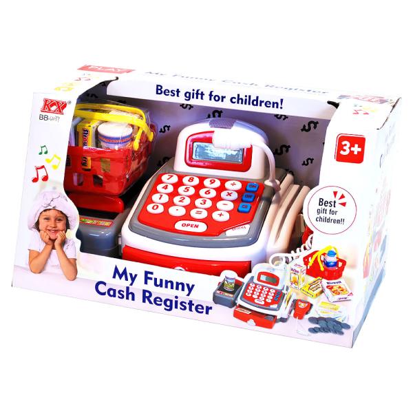 Lekekasse med Lyd Lys og Tilbehør