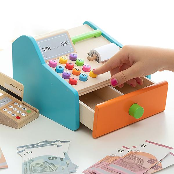 Kassaapparat Leke med Tilbehør