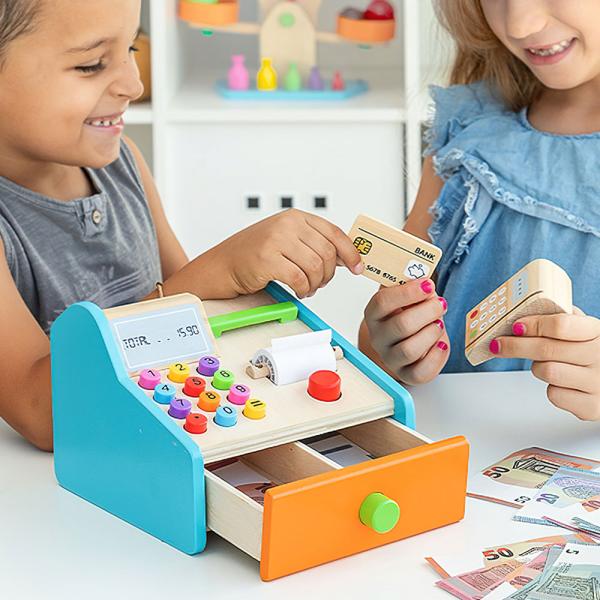 Kassaapparat Leke med Tilbehør