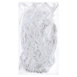 Strimlet Silkepapir Hvitt